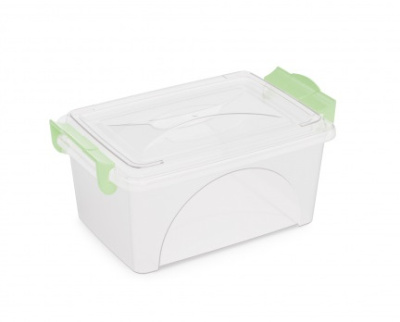 Контейнер  2,5л с/руч (прям) пласт (12)