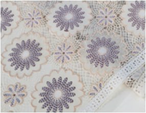 Клеенка столовая 1,32м*22м EASY LACE (цена за 1м/min 22м) (1)