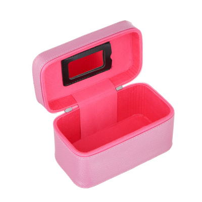 Шкатулка для украшений, 19х10,5х10,5см, полиуретан, цвет розовый, арт.23-36 (1/24)