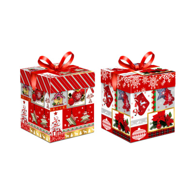 Коробка подарочная (бумага 400г/м2), L30 W30 H30 см, 2в.(1/12)