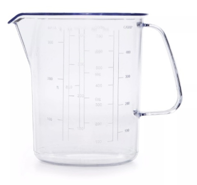 Кружка мерная 0,5л пласт.(48)