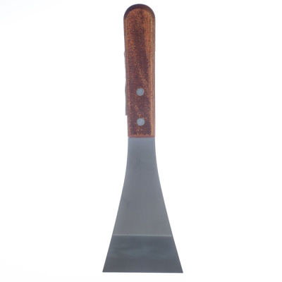 Шпатель метал кухонный метал с деревянной ручкой W75 (1/40)