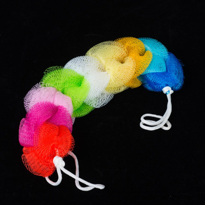 Мочалка для душа, полипропиленовая, косичка, 36346-11 (1/600)