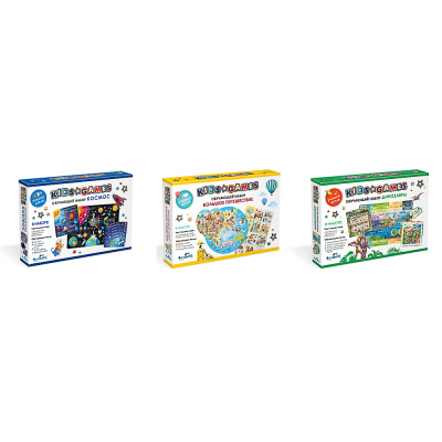 Набор обучающий, 34x23x4,5см, 3 диз Kids Games. (8/8)