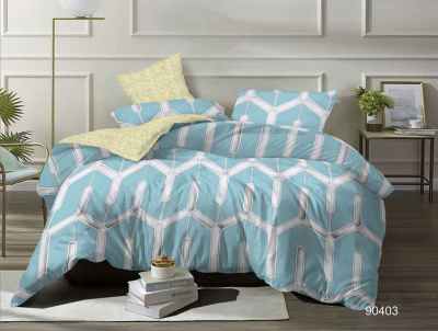 КПБ Поплин Премиум 2,0сп с нав. 50х70 (10%хлопок) (1/5)