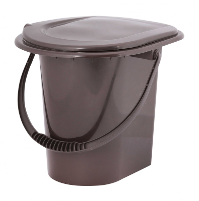 Ведро-туалет 13л (со съем.ручкой),пласт. (1/10)