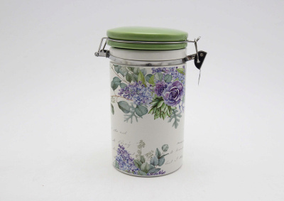 "Букет сирени" Банка д/сып прод 1000мл с клипсой п/у(доломит) (1/18)