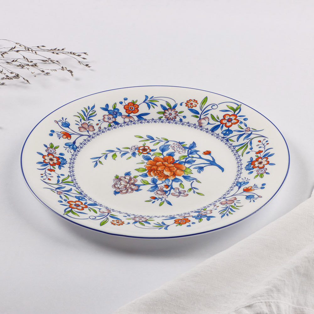 Тарелка 20см десертная опаловое стекло, MILLIMI Мирида (6/48)