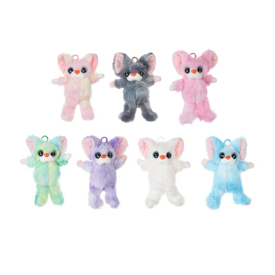 Игрушка мягкая "Котюня ушастик" 15 см, полиэстер, 8 цветов, ТМ ИГРОЛЕНД (4/72)