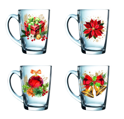 Кружка 300мл "Капучино" Новогодние символы (20/800)