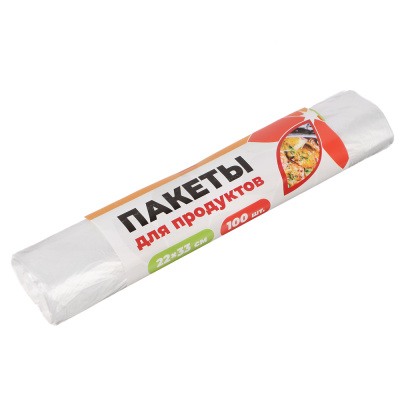 Пакеты д/продуктов 100шт VETTA 22*33см (10/10/150)