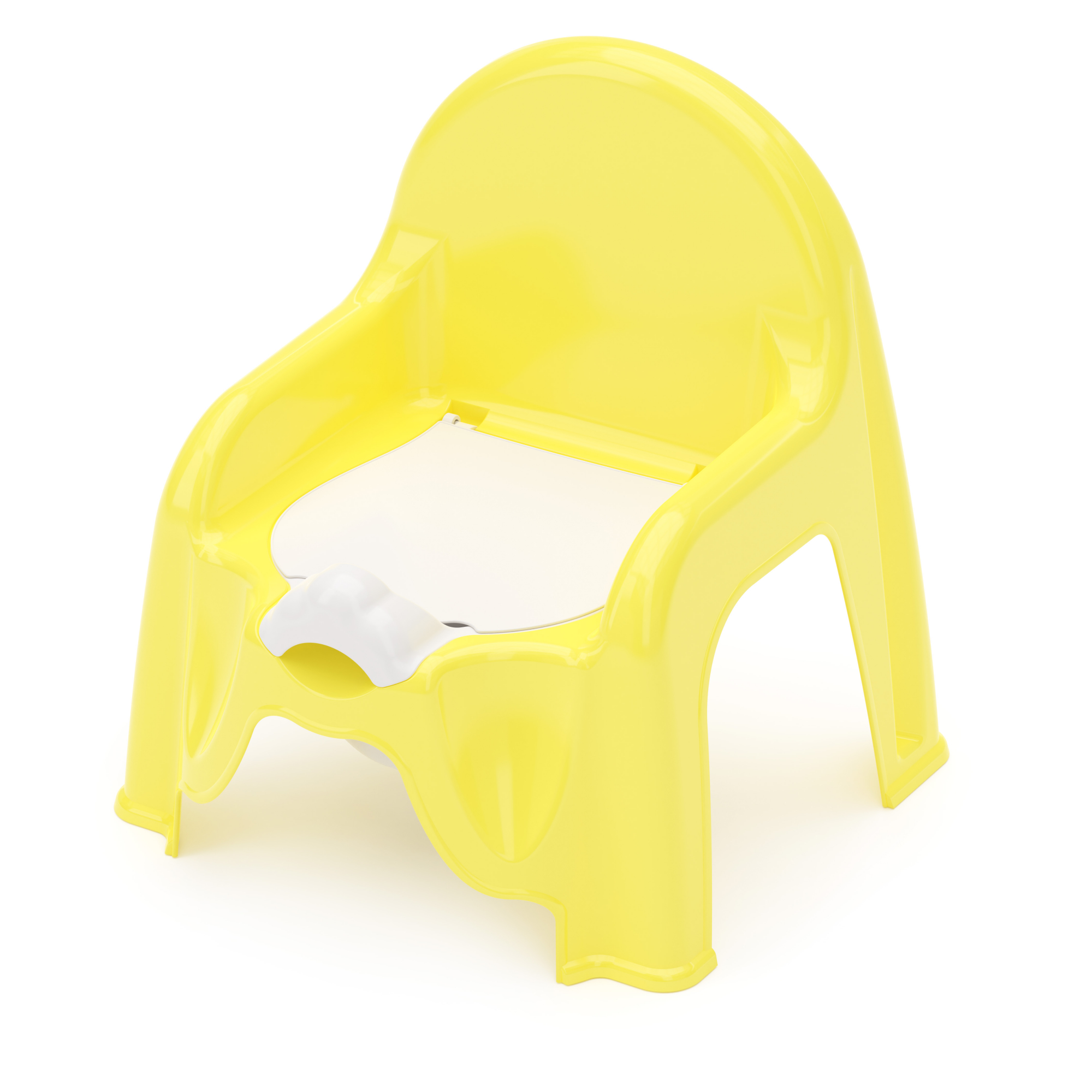 Горшок-стульчик (св.-жёлтый) пласт (6)