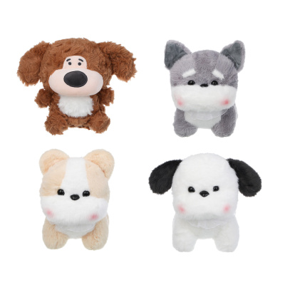 Игрушка мягкая "Дружок" , 16-20 см, полиэстер, 2 вид ИГРОЛЕНД (4/4/108)