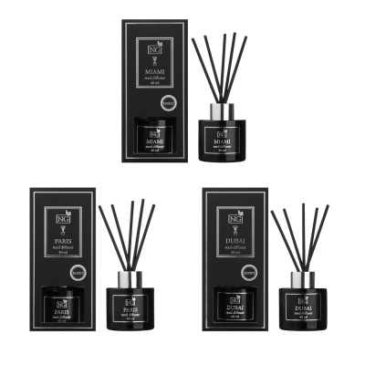 Диффузор LuxBlack, 40 мл, (Dubai, Miami, Paris) NEW GALAXY (6/48)