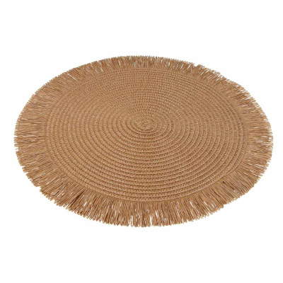 Подложка декоративная ЭКО, плетеная, d38см, полипропилен (6/6)