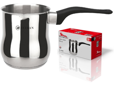 Турка ZEIDAN 800 мл,нжс,капсулированное индукционное дно.(1/24)