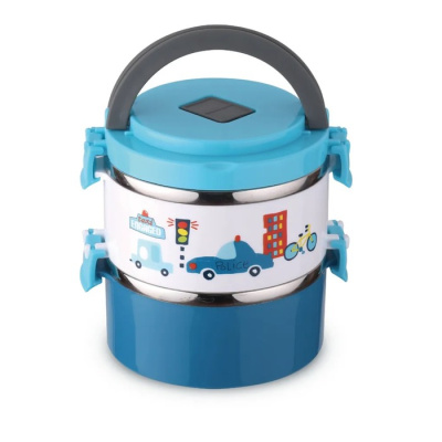 Термоконтейнер 15х12.5х14.5 см,Объём 600 мл,нжс,пластик (12) 