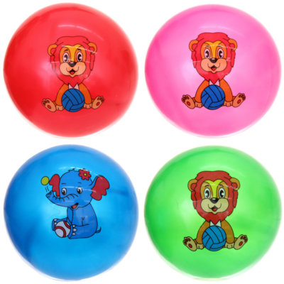 Мяч 20 см "Спортивные зверята" (50 гр.), микс (1)