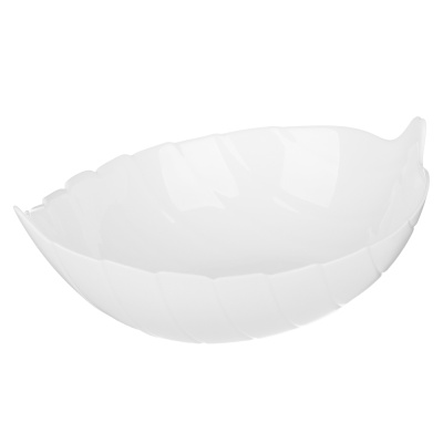 Салатник 21,5см опаловое стекло MILLIMI Листья (6/36)