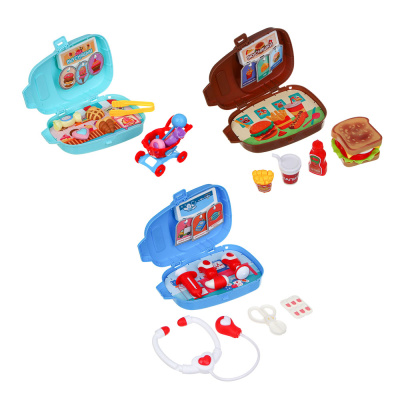 Набор игровой в чемодане, мини, PP, ABS, картон, 12х6х18,5 см, 3 диз ИГРОЛЕНД (6/96)