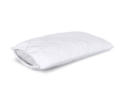 Подушка со съемным стеганым чехлом на молнии 50х90 стандарт плюс "Hotel Collection" Белый (1/3)