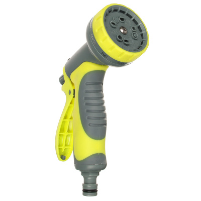 Пистолет-разбрызгиватель, 10 реж, эргономичная ручка, нейлон, ABS, TPR INBLOOM (1/5)