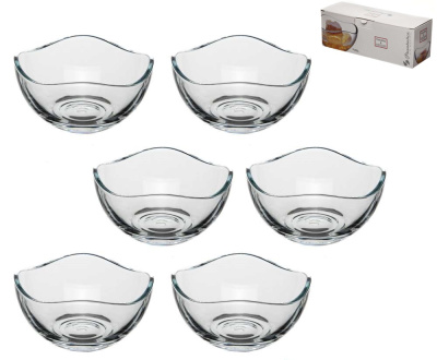 Набор салатников 6пр Toscana 80мм 90мл (стекло) (1/4)