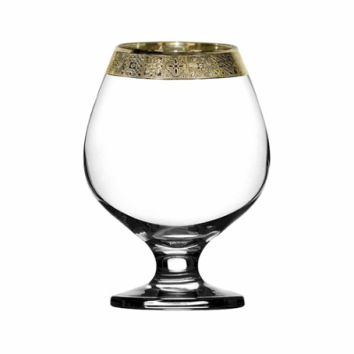 Набор 6 бокалов д/бренди 400мл с узором "Лаурель" п/у (1/4)