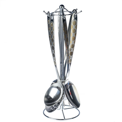 Набор кухонных принадлежностей метал 6 предметов AGZ-W138 №4(нжс) (1/12)