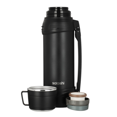 Термос с широкой горловиной 2,00л, нержавеющая сталь SATOSHI Акка 18/10 (1/12)