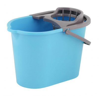 Ведро с отжимом 10л пласт.(8)