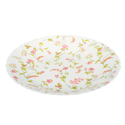 Тарелка десертная опаловое стекло 19см MILLIMI Клавель (6/72)