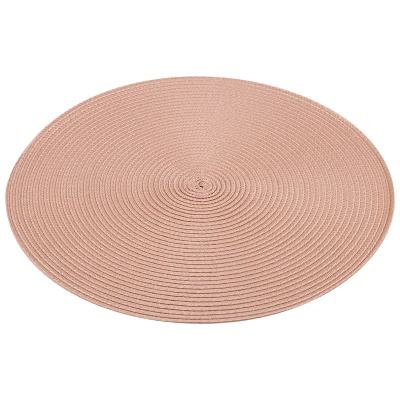 Салфетка сервировочная PPW-02, 38см плетеная (полипропилен)(12/120)