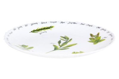 "Verdi" Тарелка 19см плоская стеклокерам.(6/48)