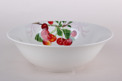 Салатник 20см 950мл Sweet cherry фарф. (12/48)