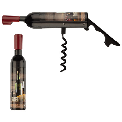 Штопор/открывашка Sommelier в виде бутылки с магнитом 11,3*2,3 см. (1/144)