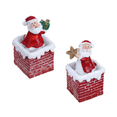 Сувенир новогодний, 4,2х4х6,9 см, полистоун, 2 диз СНОУ БУМ (1/4)