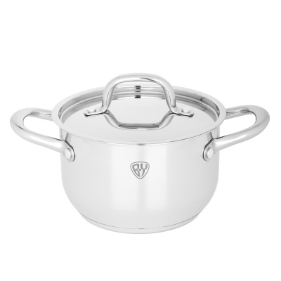 Кастрюля 18х11,5см, 2,7л, с нерж. крышкой, индукция, нжс BY COLLECTION Промо (1/4)