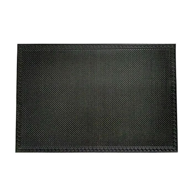 Коврик 40х60см фактурный придверный Classic ПВХ черный Blabar(1/10)