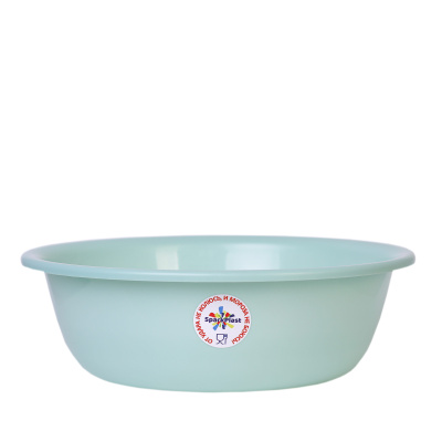 Таз круглый пищевой 9л. мята пластик(1/20)