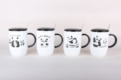 Кружка 420мл для заваривания МИКС керамика (4диз) (60)