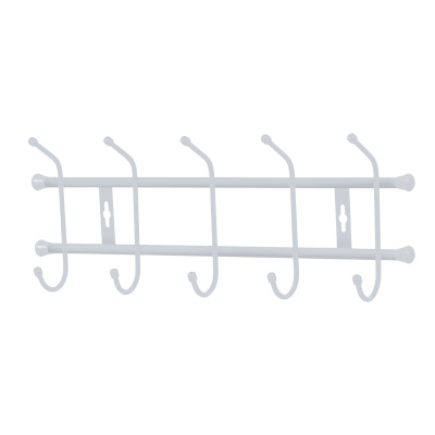Вешалка настенная 5 крючков 484*188см (серый матовый) (1/5)