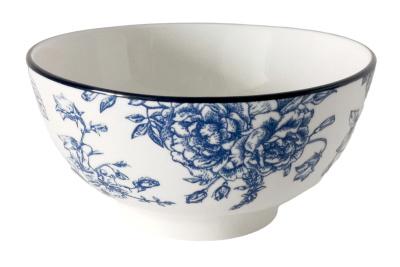 Бульонница 15см 700мл "Blue posy" фарф (12/60)