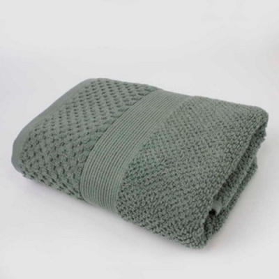 Полотенце махровое КОРСИКА 70х130, 420гр./м2, нефритовый (1/10)