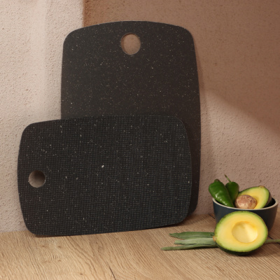 Набор досок разделочных 2шт гибких 35*25см,30*20см "Мрамор" (пластик) (1/12/48)