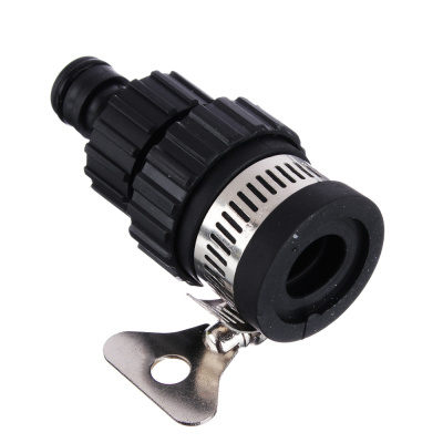 Штуцер (адаптер) для безрезьбовых кранов d1/2"-3/4" с хомутом INBLOOM (20/120)