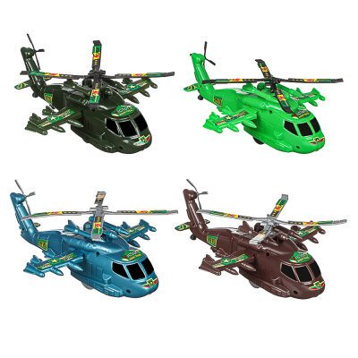 Игрушка вертолет заводной, пластик, 16,4x24x8,5 см, 4диз, д/детей 3+ ИГРОЛЕНД (4/32)