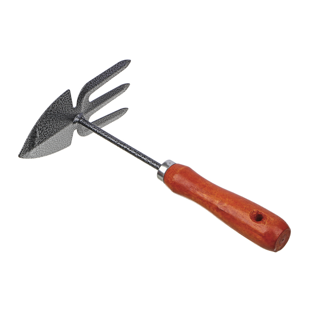 Мотыга садовая 25х14см, металл, дерево INBLOOM (1/12)