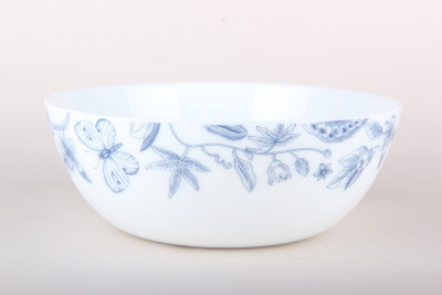 "Лазурный сад" Салатник 18,5см 1100мл (стеклокер.) (6/36)