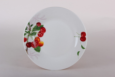Тарелка 18см десертная Sweet cherry фарф. (12/96)